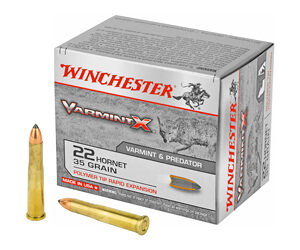 Winchester 22 Hornet 35gr Varmint XP Ammunition 20rd