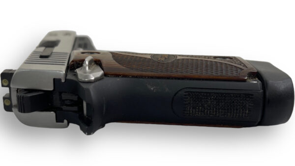 Sig Sauer P938 SAS Stainless / Black Wood Grips Siglite Night - 2 Mags - Image 6
