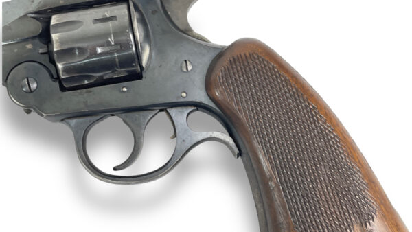 H&R Sportsman Break Open Revolver 22LR 6" 9rd Blued Wood - Image 3