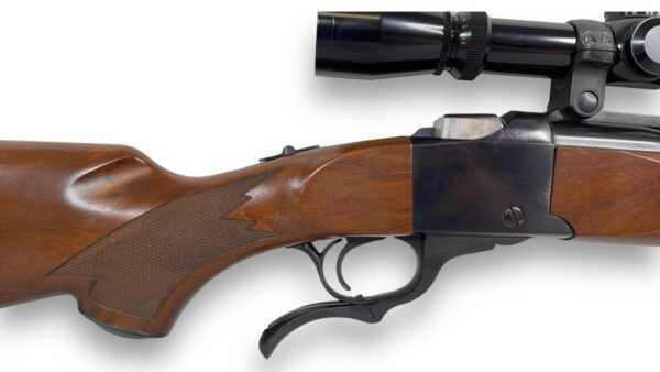 Ruger No 1 Falling Block 218 Bee 26" Blued Wood w/ Leupold 4-12x40 RARE - Image 9