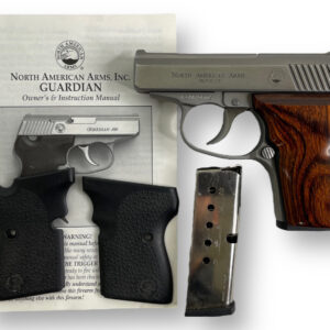North American Arms Kahr Arms Guardian 380acp 2.5" 6rd Stainless 2 Mags