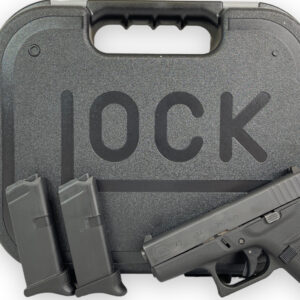 Glock 42 380ACP 3.25" 6rd Black - OG Case + 2 Mags