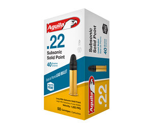 Aguila Ammunition Subsonic 40gr 50rd