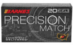 Barnes Precision Match 6.5 PRC 145gr MB OTM Ammunition