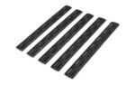 BCM Gunfighter MCMR Rail Panel 5.5" Black 5 Count
