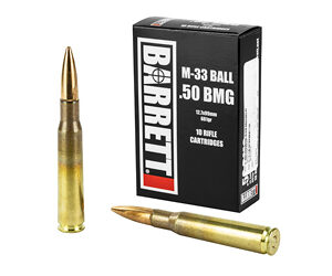 Barrett 50 BMG 661gr M33 10rd Ammunition