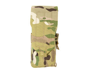 Blue Force Gear Double M4 Magazine Pouch with Flap - Multicam
