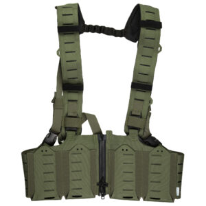 Blue Force Gear 10-Speed Chest Rig for SR25 in Ranger Green