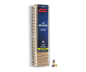 CCI 22 Short CB Ammunition 100rd/5000rd