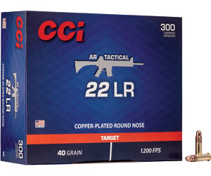 CCI Tactical Ammunition 22LR 40gr CPRN 300rd