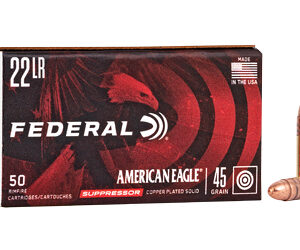 FED AE SUPPRESSOR 22LR 45GR FMJ 50/