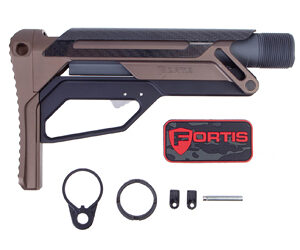 Fortis LA Stock with Buffer Tube, Flat Dark Earth (FDE)