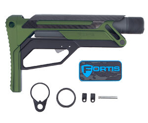 Fortis LA Stock with Buffer Tube - OD Green