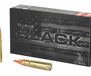 Hornady Black Ammunition 300 Blackout 110gr VMAX 20rd