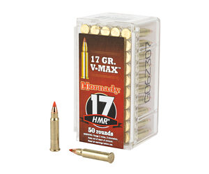 Hornady VMAX Ammunition 17HMR 17gr 50rd