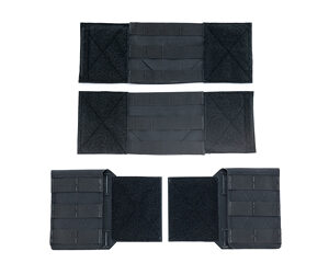 HSP Thorax Plate Carrier, Shoulder and Chest Combo, Large, Black