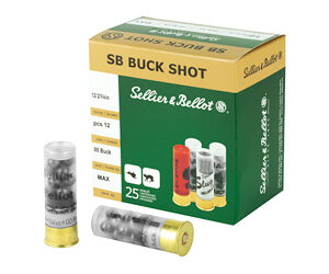 S&B 12GA 2.75 1.25OZ 00 12PEL 25/250