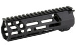 Sharps 7 Inch M-LOK Handguard with Full Top Rail in Black