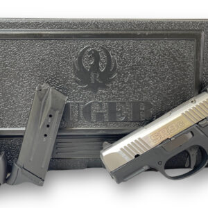Ruger SR9C 9mm 3.5" 17rd & 10rd Stainless / Black - OG Case