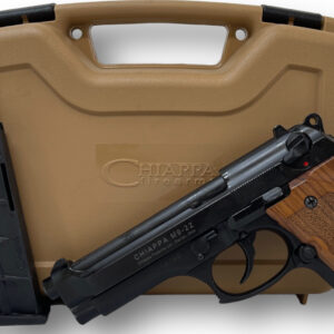 Chiappa M9-22 22LR 5.2" 10rd Blued / Wood - OG Case 2 Mags