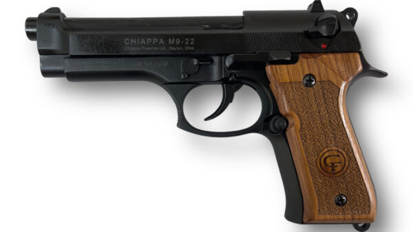 Chiappa M9-22 22LR 5.2" 10rd Blued / Wood - OG Case 2 Mags - Image 2