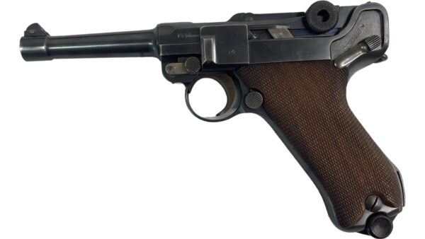 DWM Luger P.08 9mm 4” Parabellum 1917 w/ Holster 3 Mags - Image 2