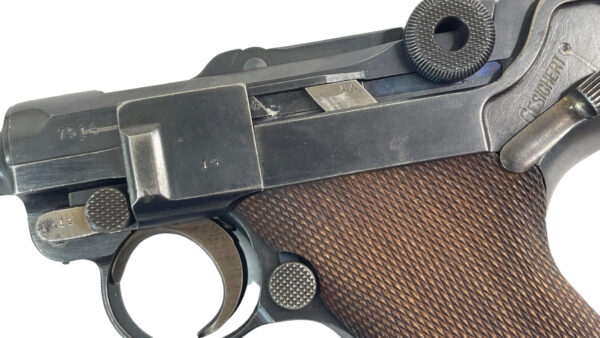 DWM Luger P.08 9mm 4” Parabellum 1917 w/ Holster 3 Mags - Image 5