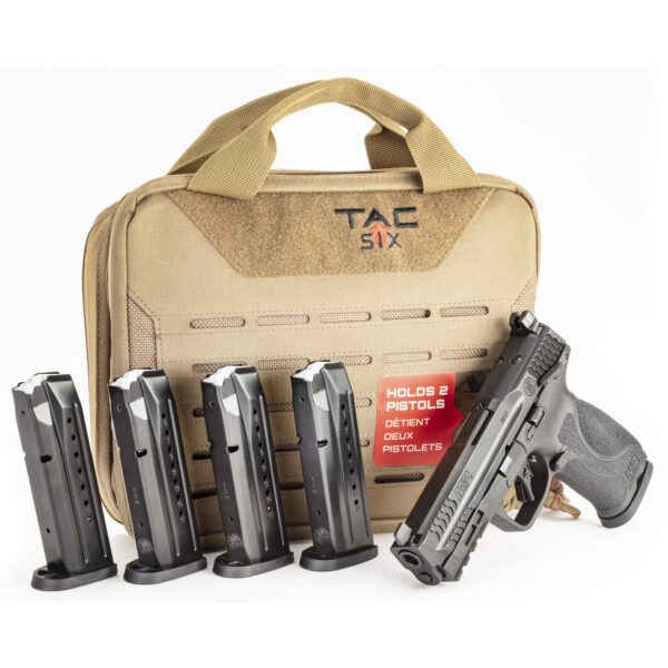 Smith & Wesson M&P 2.0 9mm 4.25" 17rd TAC SIX Bundle 5 Mags