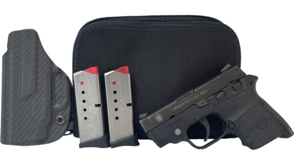 Smith & Wesson Bodyguard 380ACP 2.75" 6rd w/ Laser 2 Mags Holster