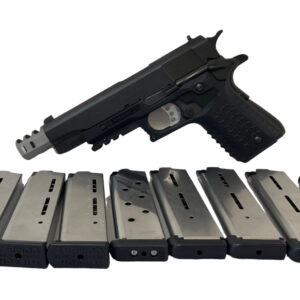 Springfield 1911-A1 45ACP 5" 8rd w/ Comp + Recover Grip 9 Mags