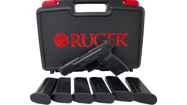 Ruger 57 5.7x28 4.94" 20rd - OG Case 6 Mags