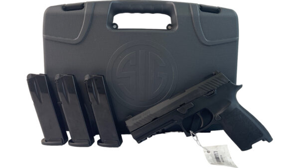 Sig Sauer P320 357Sig 4.7" 14rd Nitron NightSights – OG Case 3 Mags