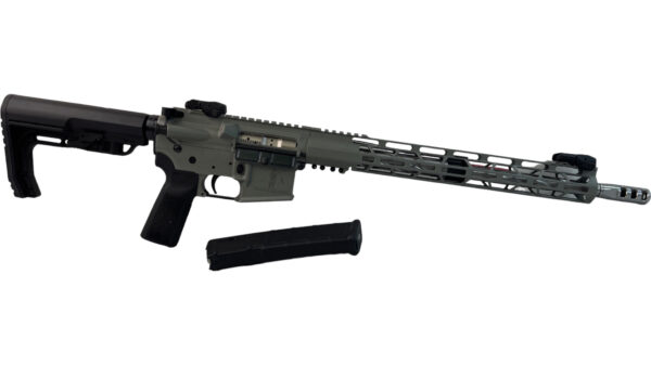 Hillsville Gun Works HGW-15 223 Wylde 16" Fluted 5R 30rd Gray