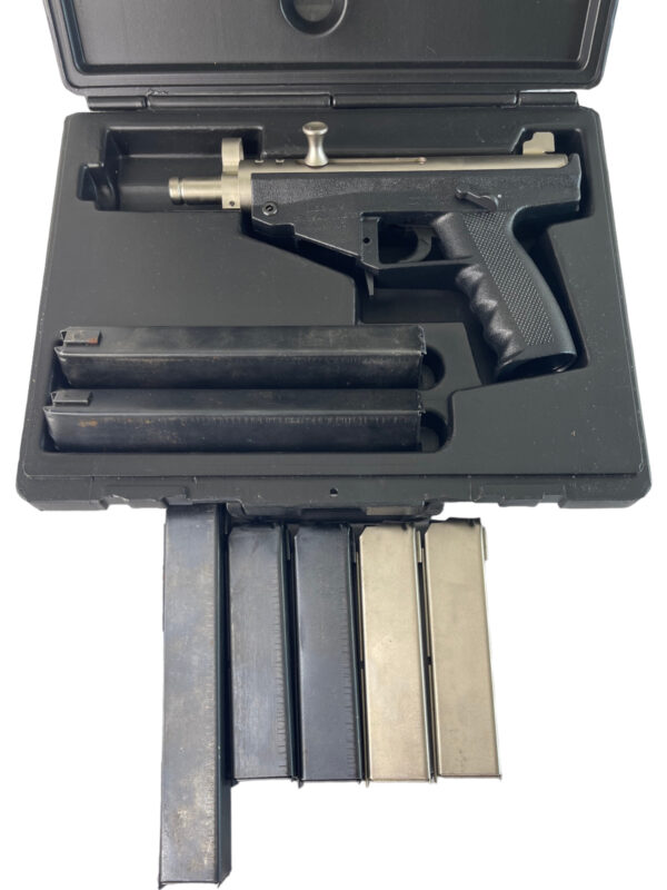 AA Arms Kimel AP9 9mm 5" 20rd Nickel Finish 7 Mags - OG Case