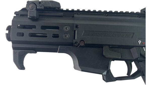 CZ Scorpion Evo 3 S2 9mm 4" 20rd Black MBUS - 2 Mags - Image 5