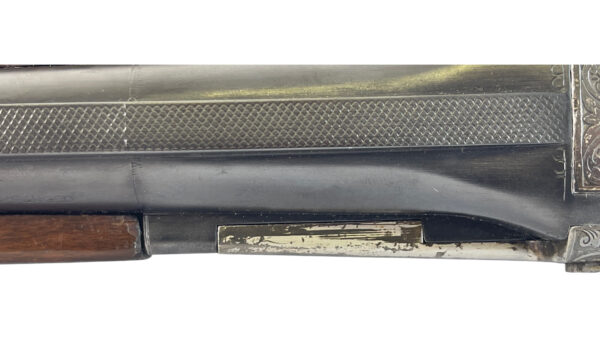 Ithaca / SKB 600 Engraved Stainless / Blued 12ga 3" 30" - Image 24