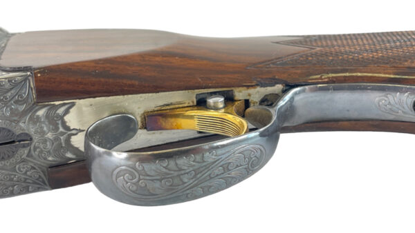 Ithaca / SKB 600 Engraved Stainless / Blued 12ga 3" 30" - Image 32
