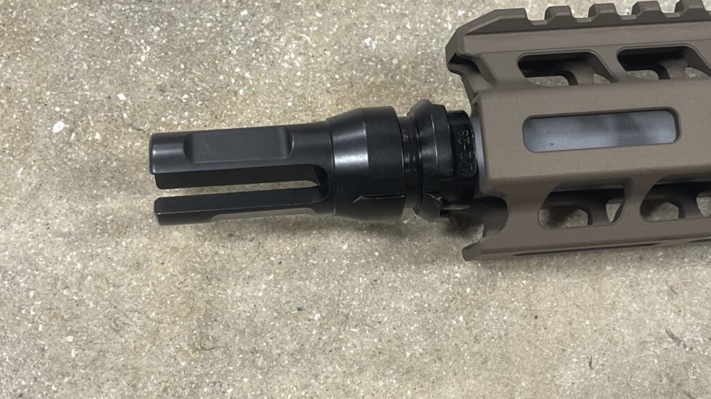 Radian Weapons Model 1 Dead Air Three Prong Flash Hider