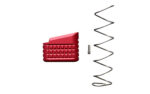 Backup Magazine Extension for Glock 19/23 Plus 5 Rounds - Red