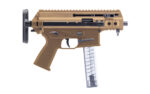 B&T APC9K Short Barrel Rifle 9MM 4.3" 30RD Coyote Tan
