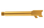 Ballistic Barrel for Glock 17 Gen 5 Threaded Gold