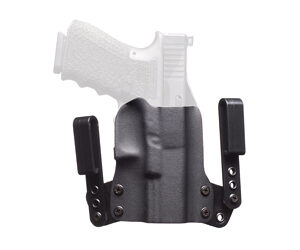 Black Painted Mini Wing Walther PDP Right Hand Black Holster