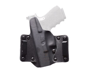 Black Painted Leather Wing Walther PDP Right Hand Black