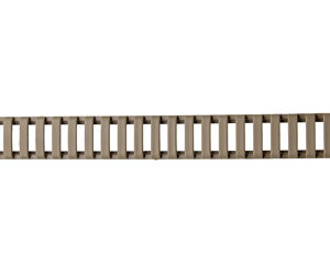 Ergonomic 25-Slot Ladder Rail Covers 3-Pack Coyote Brown