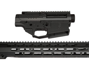 GGP AR10 Billet Receiver Set with 15-Inch Handguard in Black