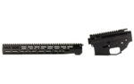 GGP AR15 Billet Receiver Set with 15" Handguard in Black