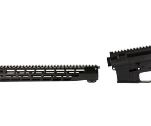 GGP AR15 Billet Receiver Set with 15" Handguard in Black