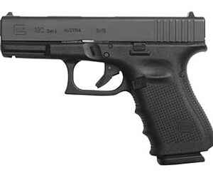 GLOCK 19C Generation 4 9mm 15-Round Semi-Automatic Handgun