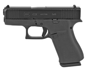 Glock 43X Front Rail Modular Optics System 9mm 10-Round Black