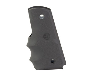 Hogue Grip for Colt 1911 Rubber Finger Groove Slate Gray